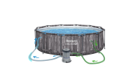 Sodo rėminis baseinas 366 x 100 cm 18in1 Bestway 5614X-Baseinai, Karkasiniai baseinai-e-vaikas