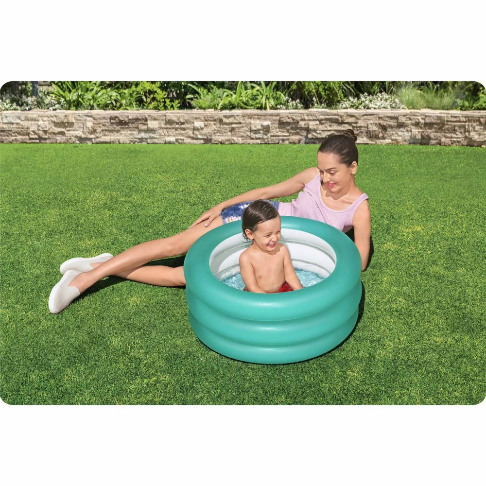 Pripučiamas baseinas 70 x 30 cm Bestway 51033 - turkio spalvos-Baseinai, Pripučiami baseinai-e-vaikas