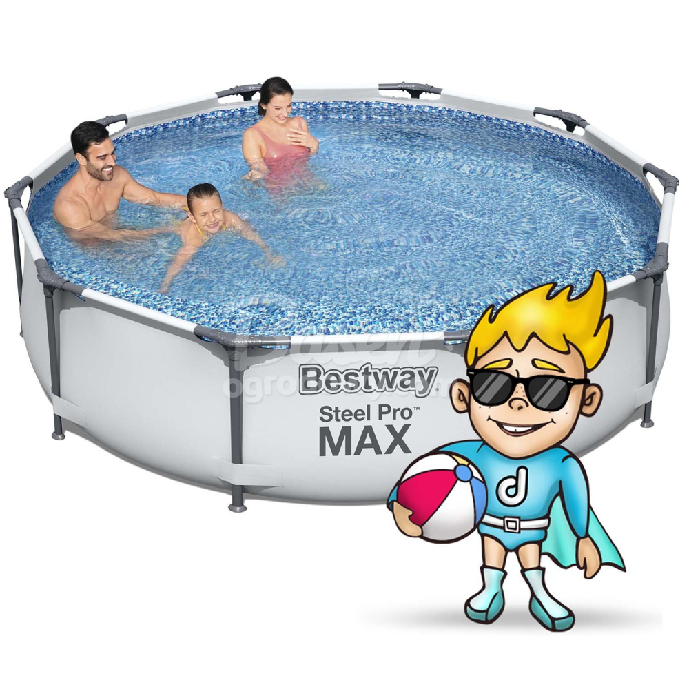 Sodo rėminis baseinas 305 x 76 cm 17in1 Bestway 56408-Baseinai, Karkasiniai baseinai-e-vaikas