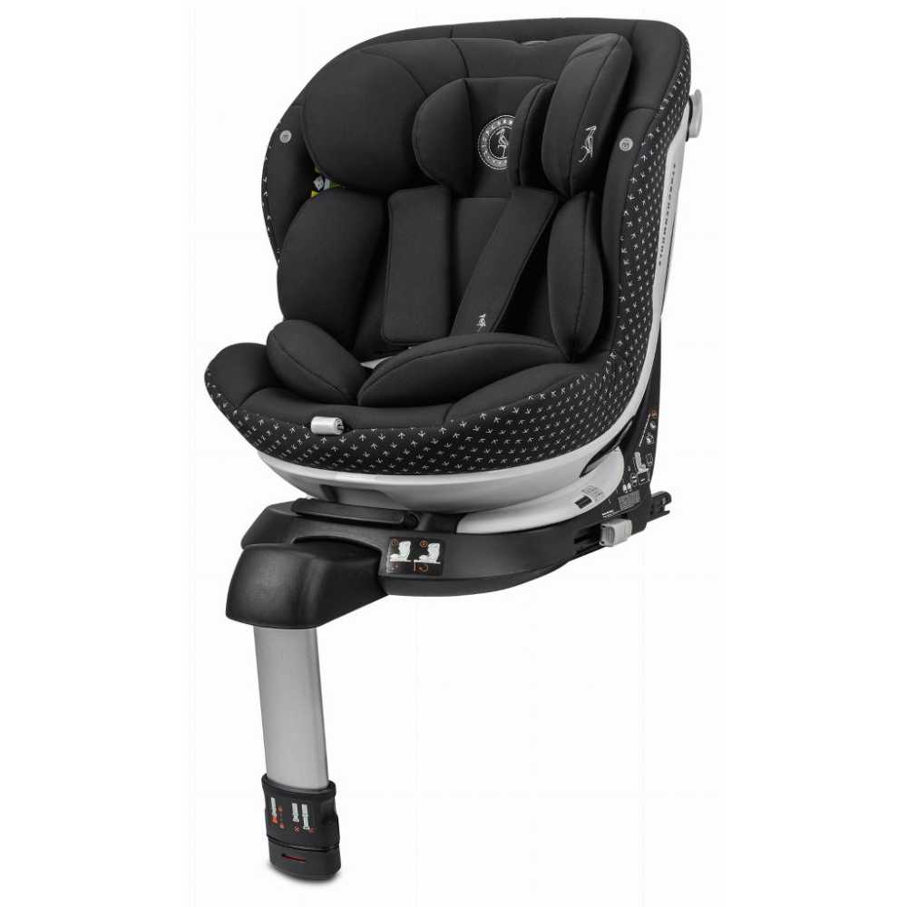 Automobilinė kėdutė STM Niki Start I-Size, 0-18 kg, Onyx-Automobilinės kėdutės, 0-18 kg-e-vaikas