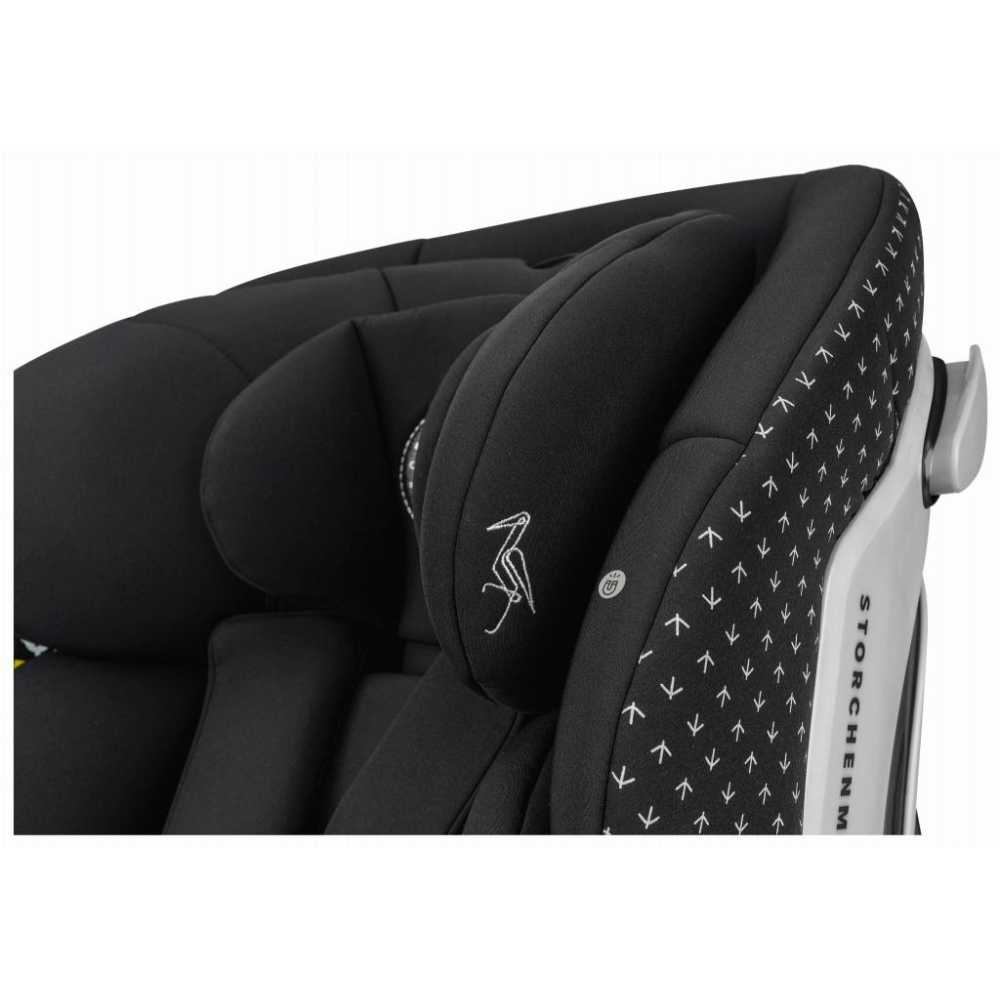 Automobilinė kėdutė STM Niki Start I-Size, 0-18 kg, Onyx-Automobilinės kėdutės, 0-18 kg-e-vaikas