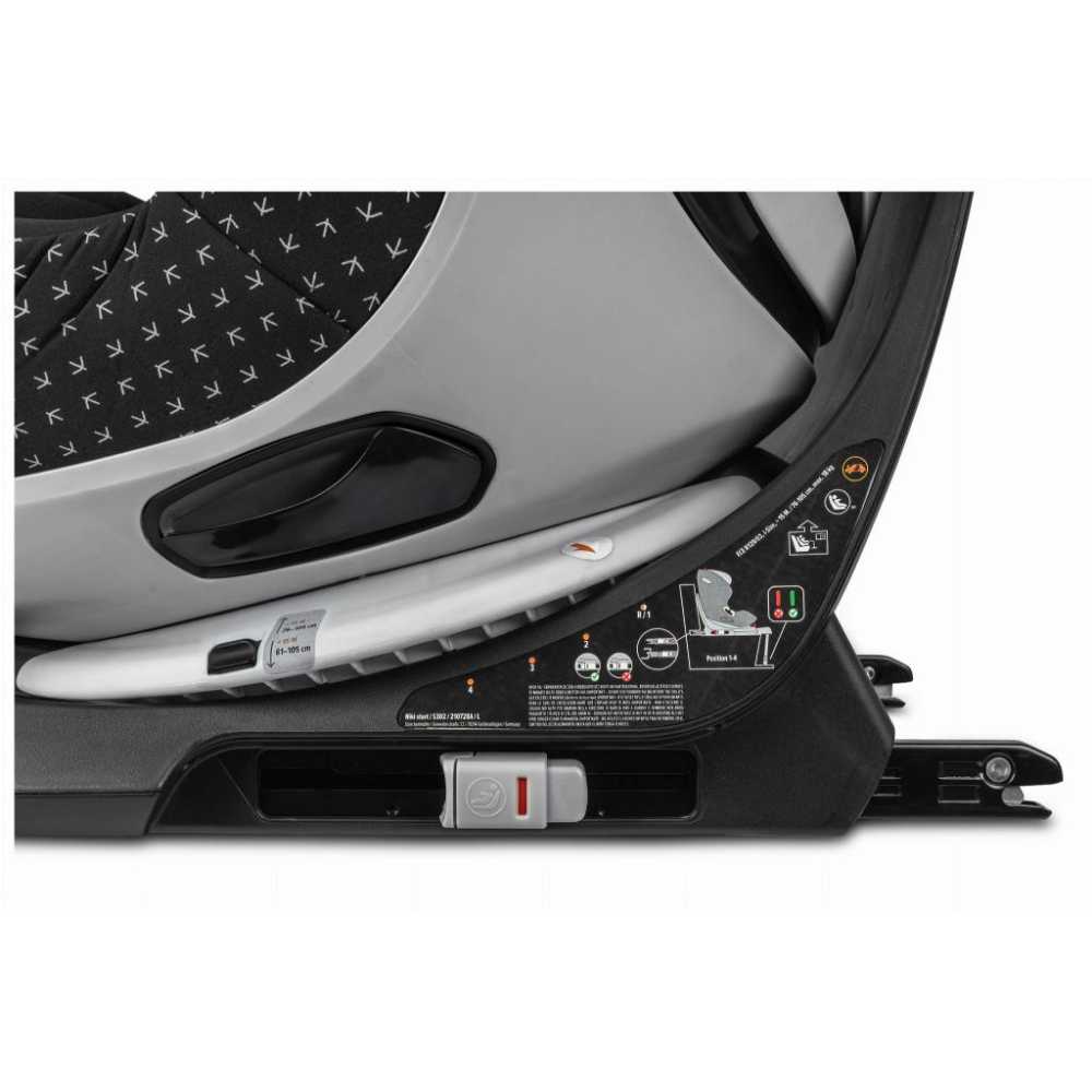 Automobilinė kėdutė STM Niki Start I-Size, 0-18 kg, Onyx-Automobilinės kėdutės, 0-18 kg-e-vaikas