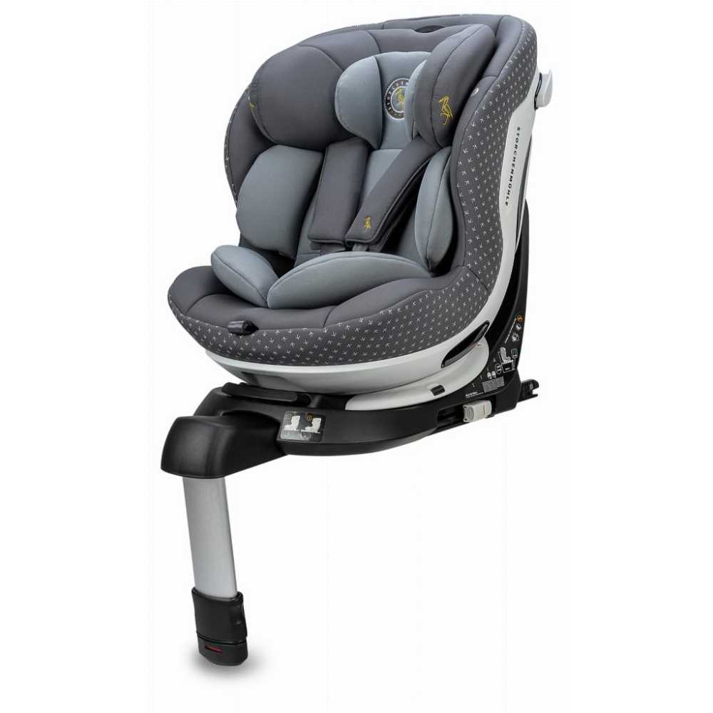 Automobilinė kėdutė STM Niki Start, I-Size, 0-18 kg, Asphalt-Automobilinės kėdutės, 0-18 kg-e-vaikas