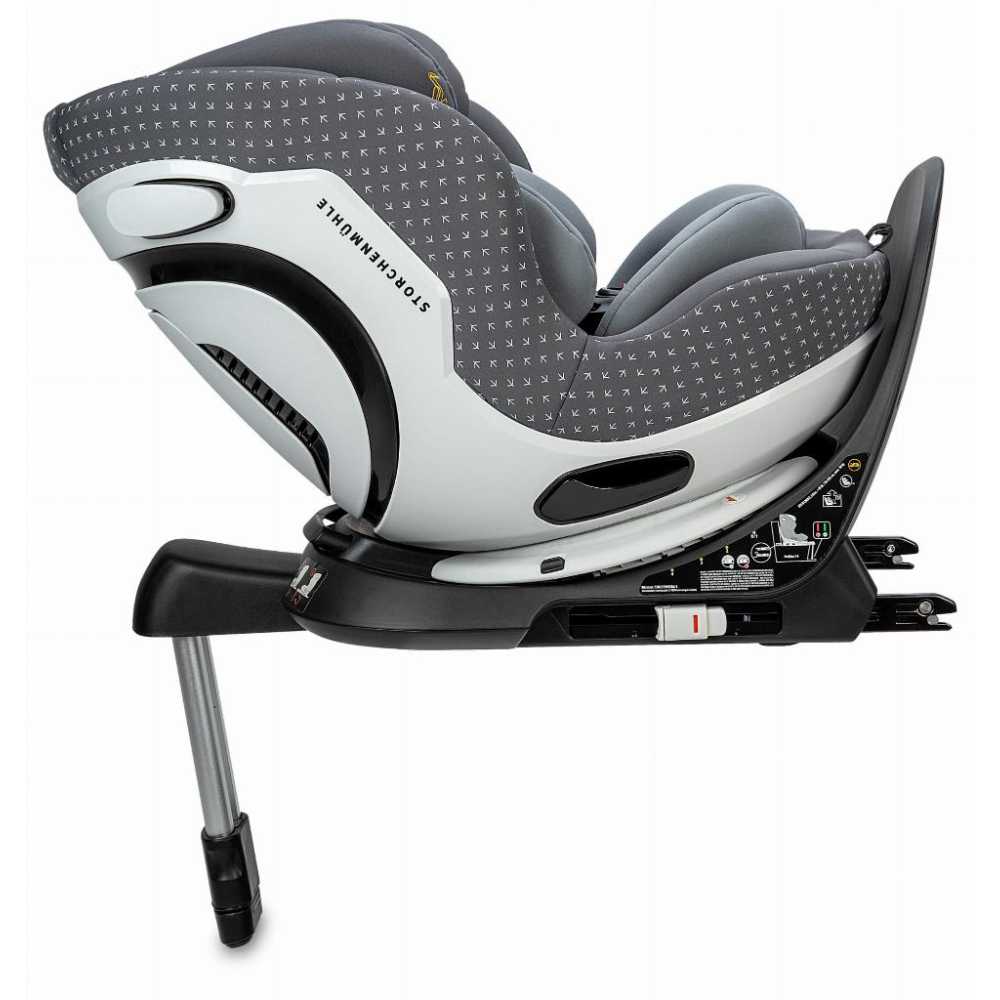 Automobilinė kėdutė STM Niki Start, I-Size, 0-18 kg, Asphalt-Automobilinės kėdutės, 0-18 kg-e-vaikas