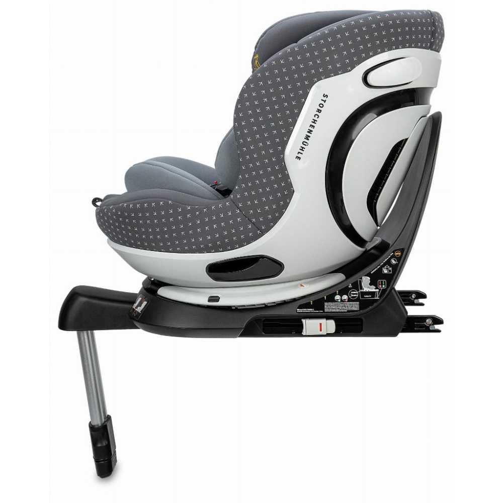 Automobilinė kėdutė STM Niki Start, I-Size, 0-18 kg, Asphalt-Automobilinės kėdutės, 0-18 kg-e-vaikas