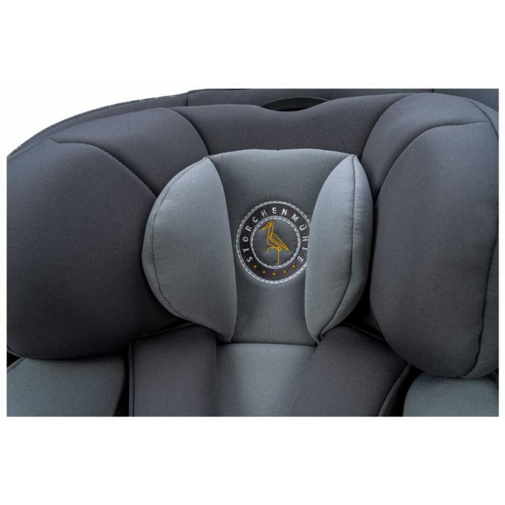 Automobilinė kėdutė STM Niki Start, I-Size, 0-18 kg, Asphalt-Automobilinės kėdutės, 0-18 kg-e-vaikas