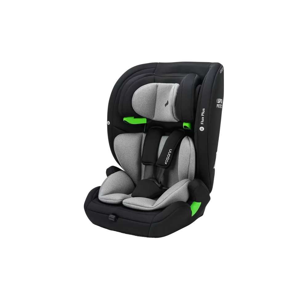 Automobilinė kėdutė OSANN Flux Plus i-Size, 9-36kg, Grey Melange-Automobilinės kėdutės, 9-36 kg-e-vaikas
