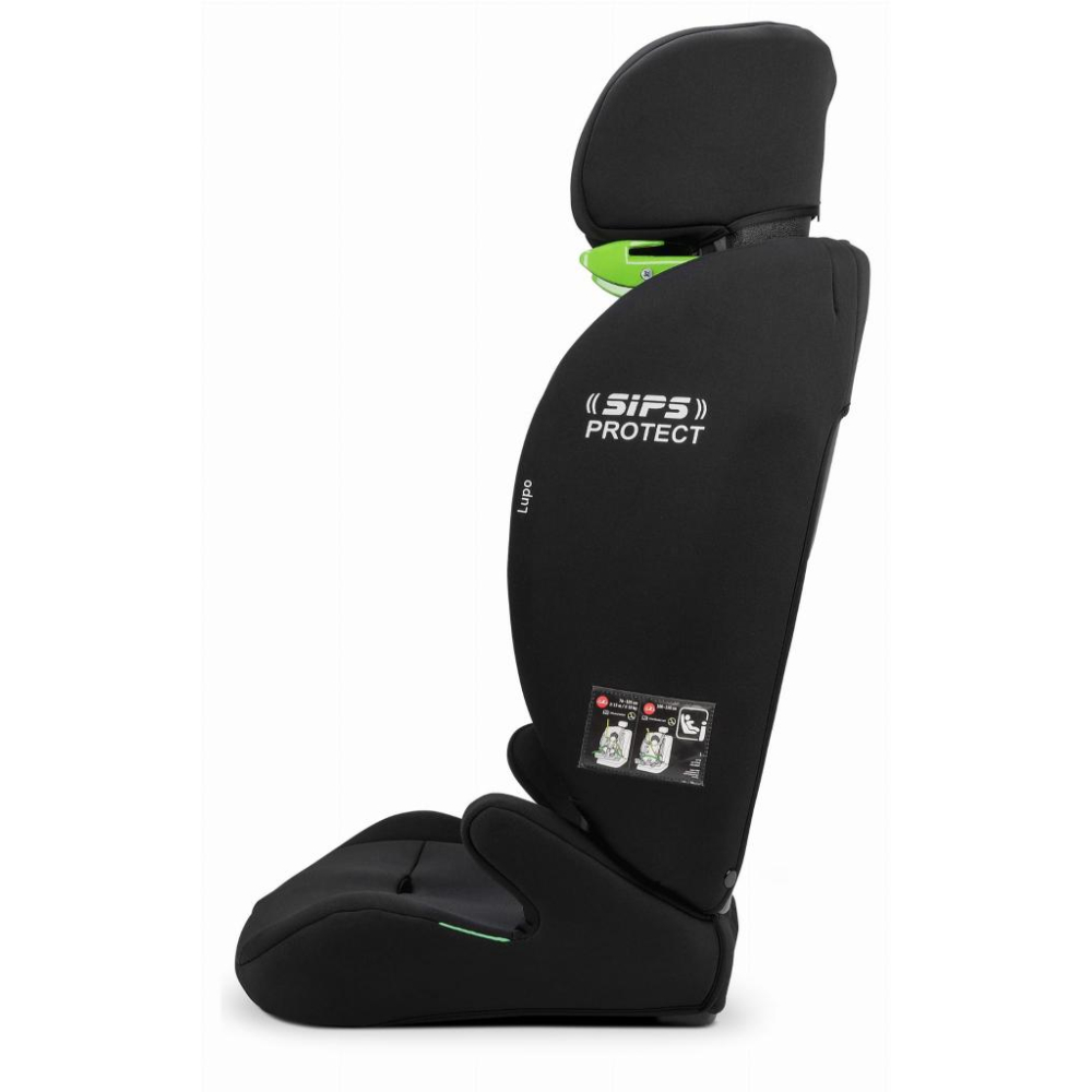 Automobilinė kėdutė OSANN Lupo i-Size, 9-36 kg, Black-Automobilinės kėdutės, 9-36 kg-e-vaikas