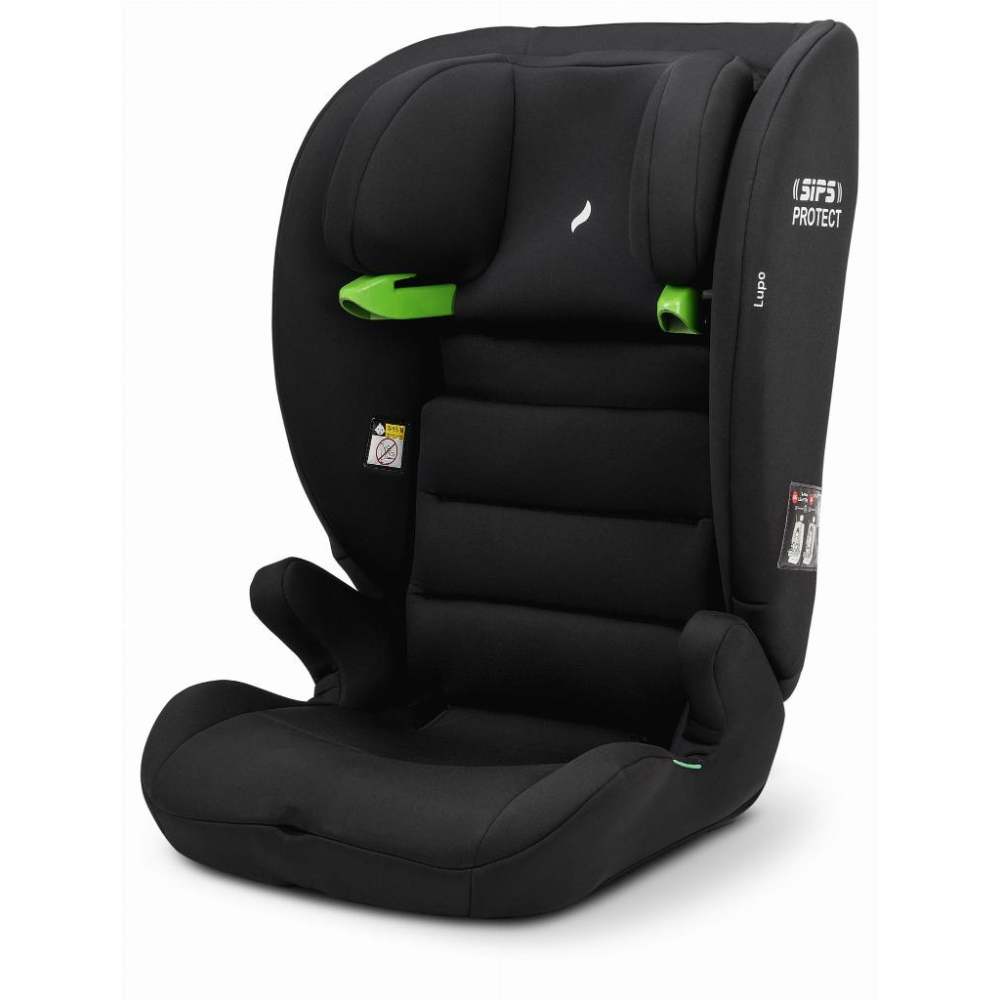 Automobilinė kėdutė OSANN Lupo i-Size, 9-36 kg, Black-Automobilinės kėdutės, 9-36 kg-e-vaikas
