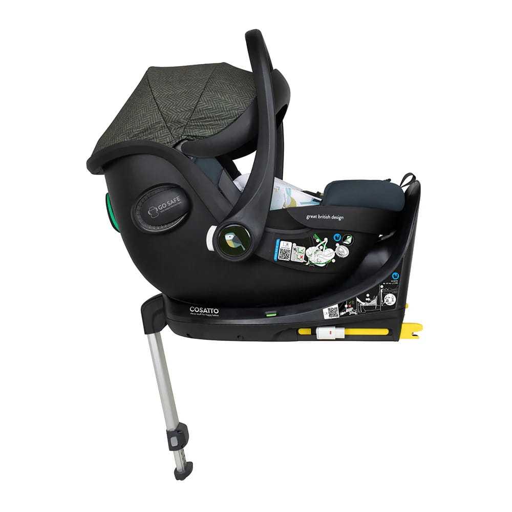 Automobilinė kėdutė COSATTO Acorn 2 i-Size 0+ 0-13 kg, Bureau-Automobilinės kėdutės, 0-13 kg-e-vaikas