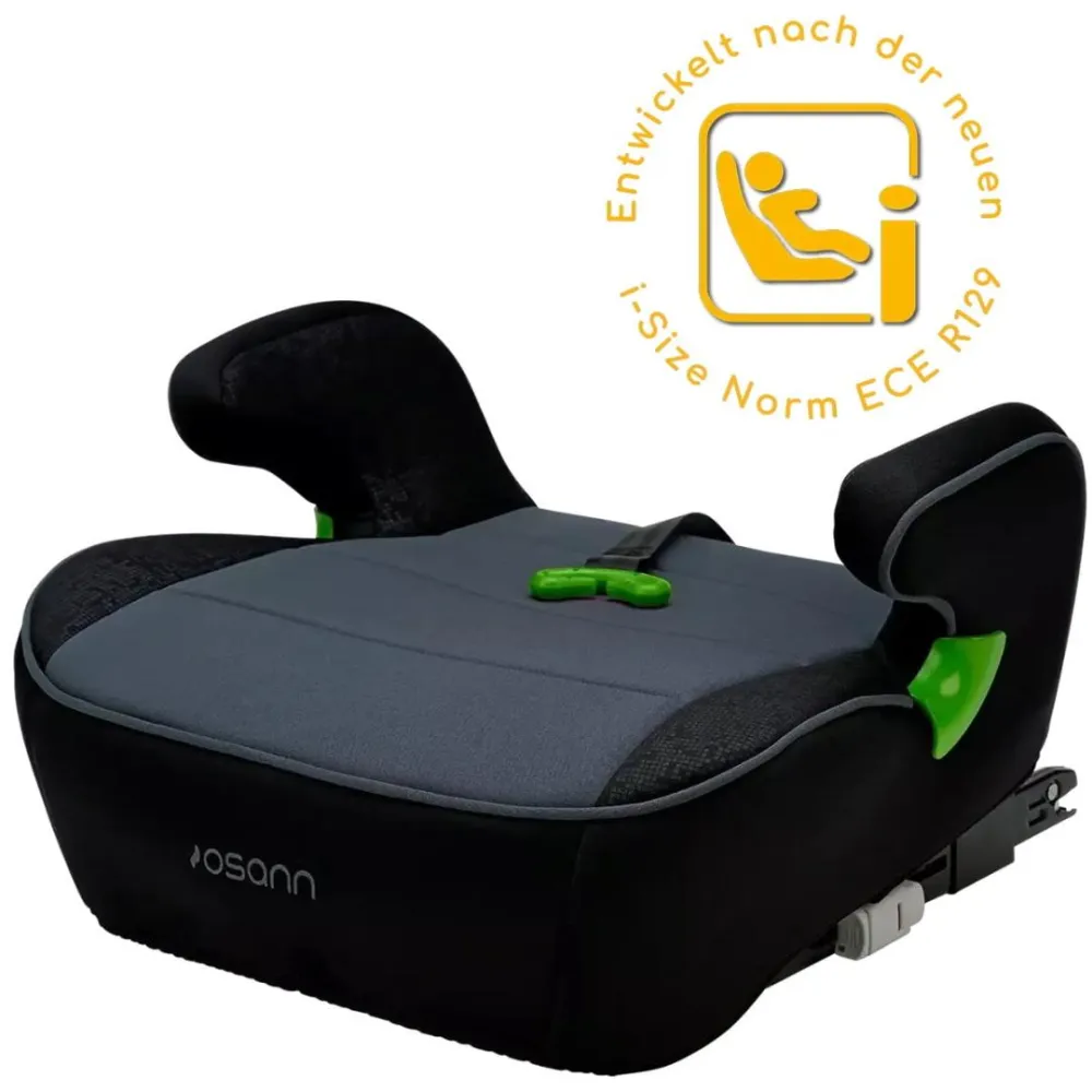OSANN Junior Isofix i-Size z pasem Gurtfix - Pixel Black-Automobilinės kėdutės, Paaukštinimai-e-vaikas