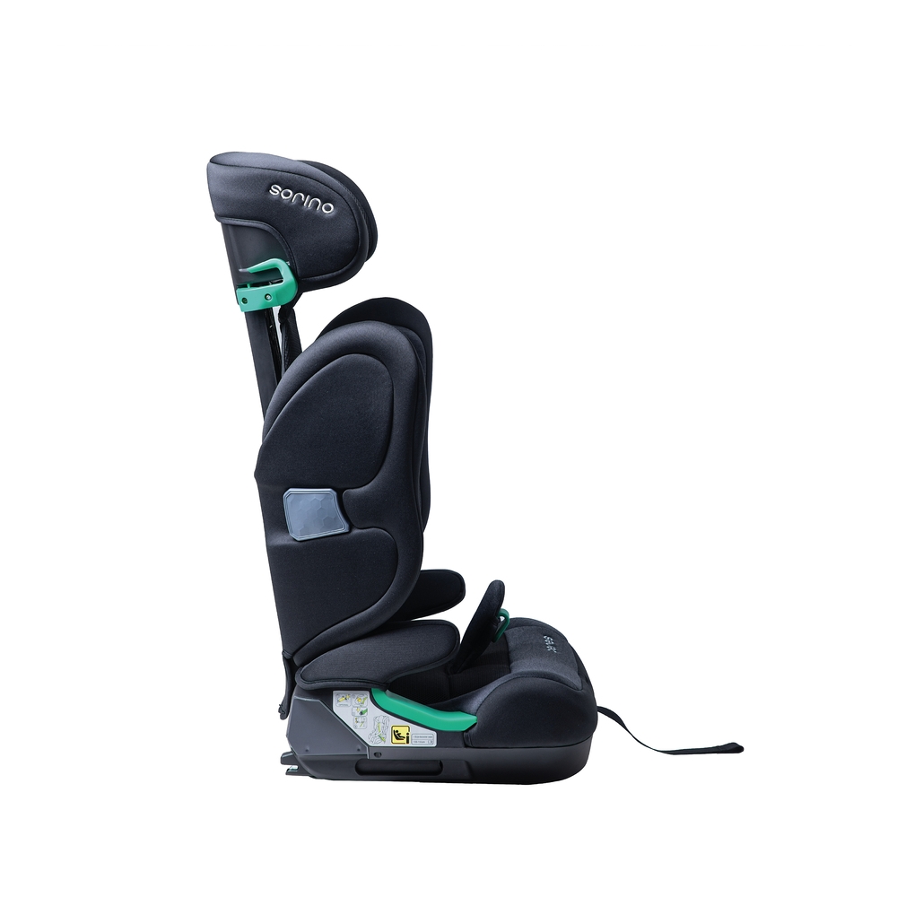 SORINO Fotelik Ceres - Black / Grey-Automobilinės kėdutės, 15-36 kg-e-vaikas