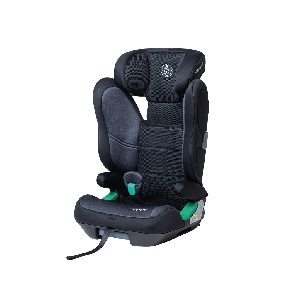 SORINO Fotelik Ceres - Black / Grey-Automobilinės kėdutės, 15-36 kg-e-vaikas