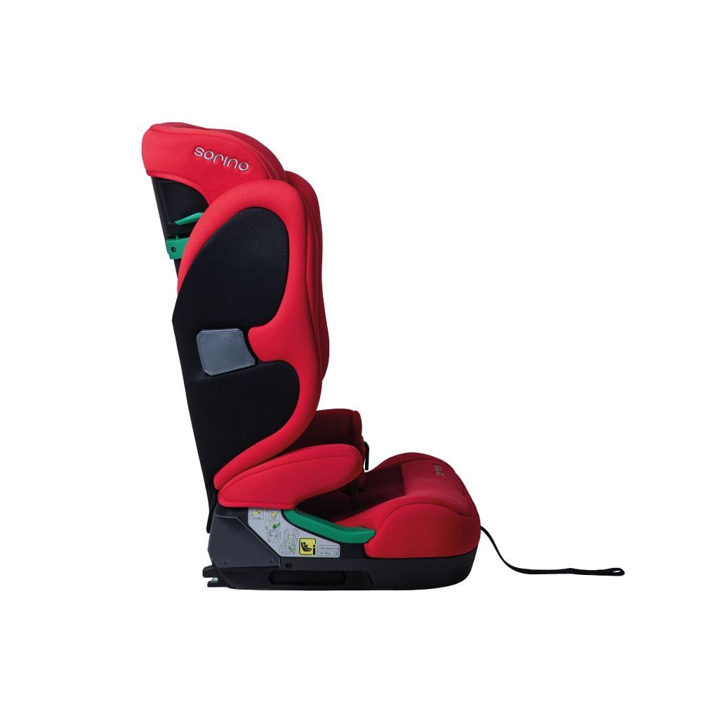 SORINO Fotelik Ceres - Red-Automobilinės kėdutės, 15-36 kg-e-vaikas