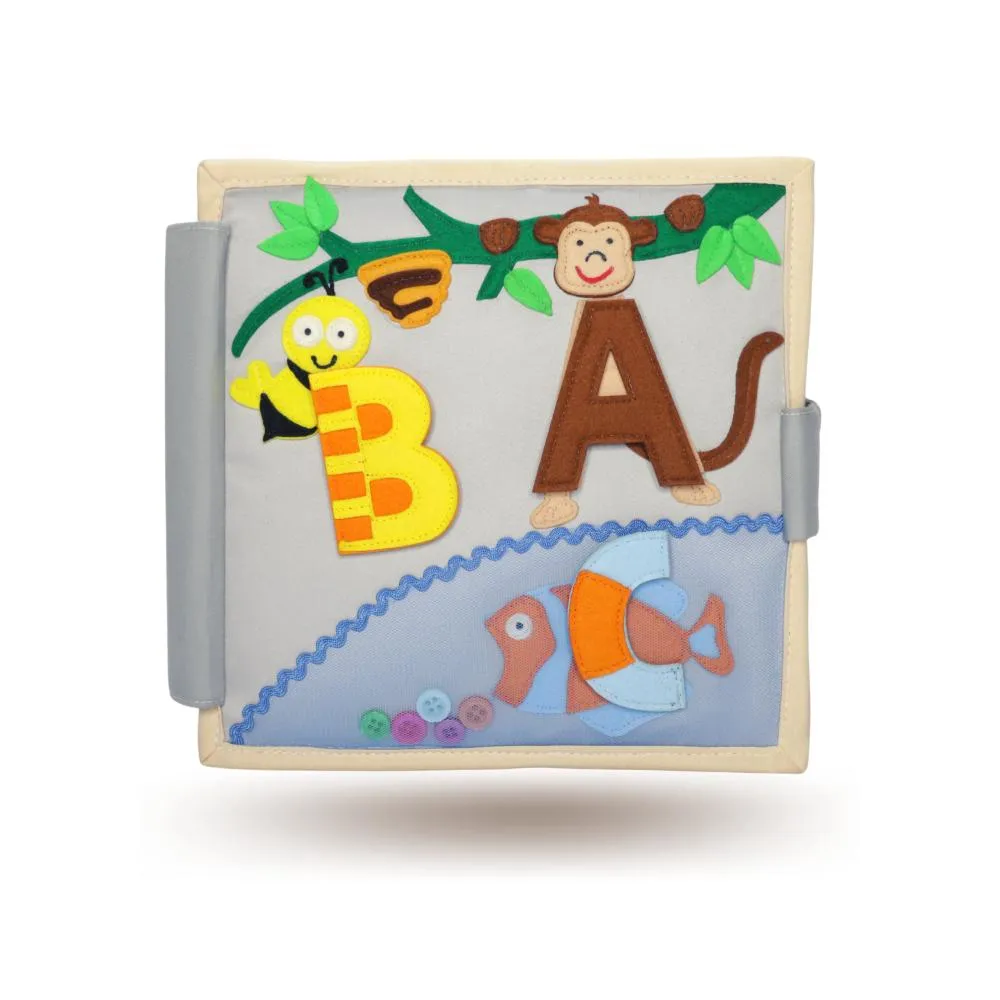 JD Książeczka Manipulacyjna Duża - Moje Pierwsze ABC-Žaislai, Kūdikiams, Žaislai mažyliams (iki 4 m.