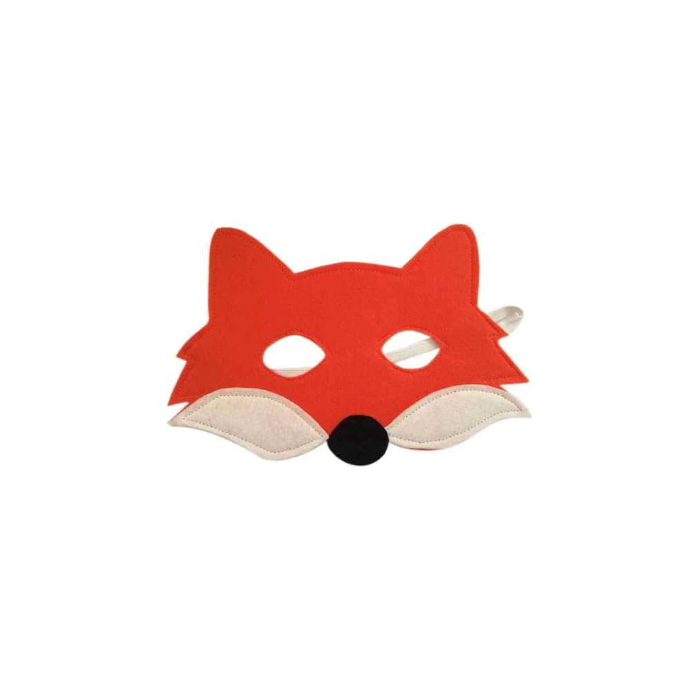 Veltinio kaukė JD - Lapė-Drabužiai ir aksesuarai, Karnavalinė apranga-e-vaikas