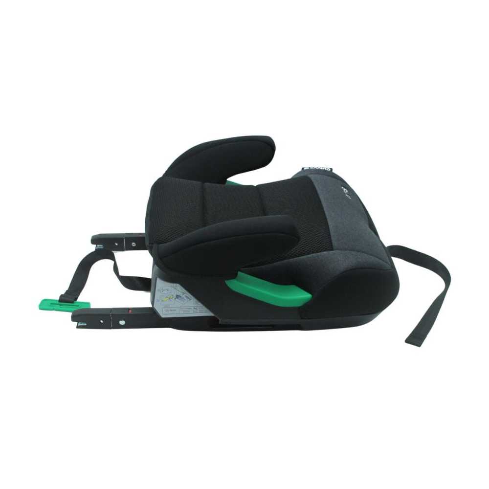 Automobilinė kėdutė SORINO Booster Eris 125-150cm, Black/Grey-Automobilinės kėdutės, Paaukštinimai-e-vaikas