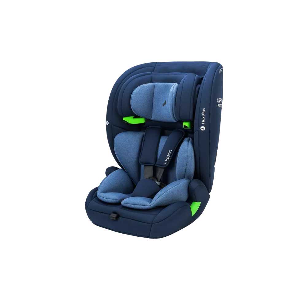Automobilinė kėdutė OSANN Flux Plus i-Size, 9-36kg, Navy Melange-Automobilinės kėdutės, 9-36 kg-e-vaikas